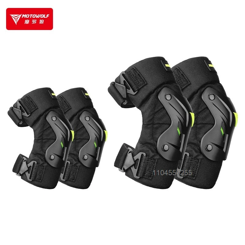 

Motowolf Motocross Knee Pads Moto Protection Riding Elbow Guard Motorcycle Motorbike Off-road Racing MTB Knee Pads