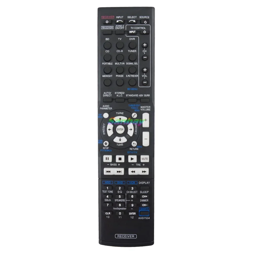 Remote Control for Pioneer AV Receiver Home Theater AXD7534 AXD7568 VSX-819H-S VSX-819H VSX-519V-k Vsx520 K/VSX-521-K/VSX-920-K