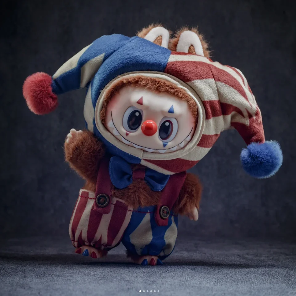 POP MART WHY SO SERIOUS Series Juggling Clown Keychain Blind Box