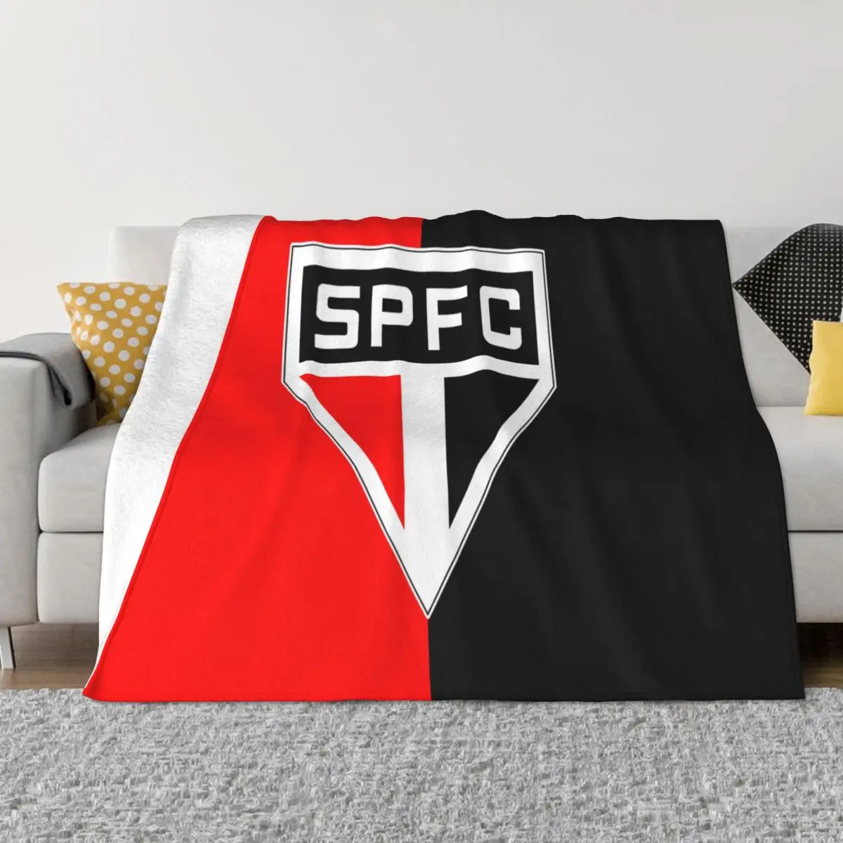 Brazil Sao Paulo Futebol Clube FC An Ultra-Soft Micro Fleece Blanket