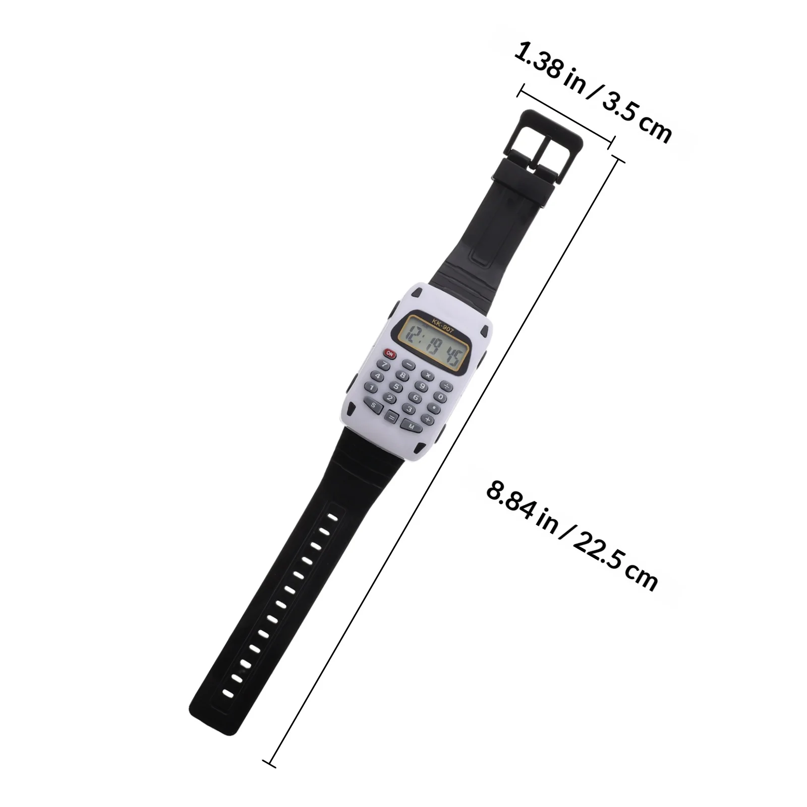 2 Stück Kinder-Taschenrechner-Uhr Tragbare Multifunktions-Digitaluhr für Kinder Mathematik-Lernwerkzeug Schulgebrauch Arithmetik