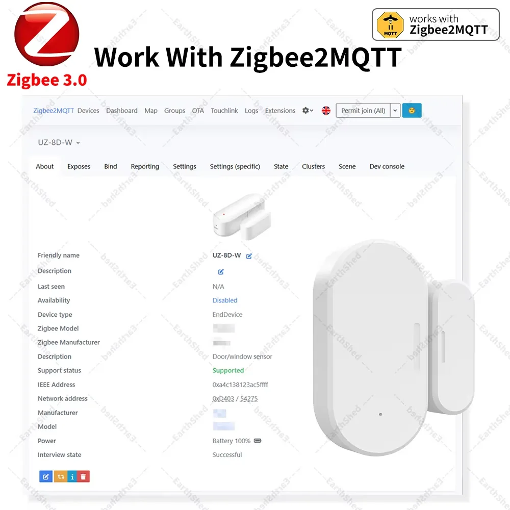 Thumbnail 4 - #18 Latest Window Door Contact Sensors Offers