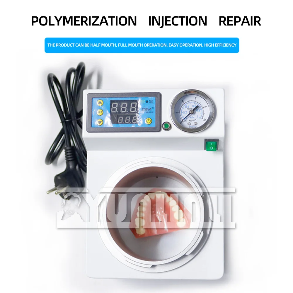 220v 110v Adsorbent Denture Pressure Cooker Dental Lab Convenient Pressure Aggregator Injection Molding Pressure Pot