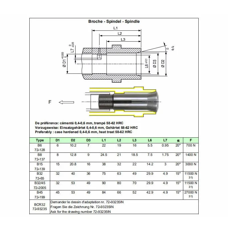 [Free ship]Watchmaker B8 Collets 3.0 сверлильные патроны Drill Chucks VEYER Swiss Type Mini Bench Lathe Collet CNC Machine Parts