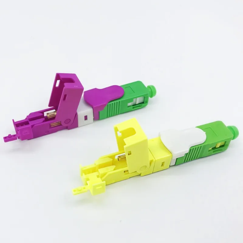 Summitek SC FTTH Fiber Optic Cold Splicing Connector Pre-embedded Telecommunications-grade Fiber Optic Cold Splicing Connector
