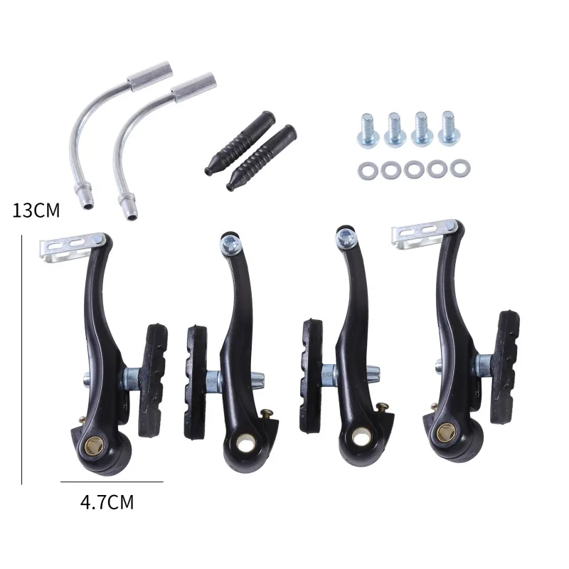 Aluminum Alloy Mountain Bike V Brake Front or Rear Bicycle Road Bike Brake Riding Accessories