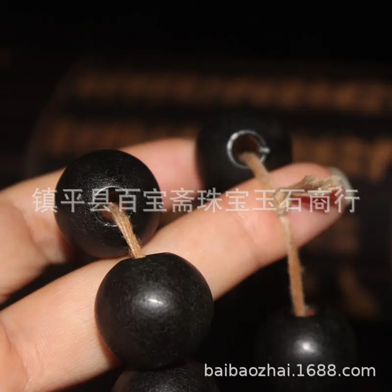 Old Agate Round Beads Beads Bracelet Patina Old Agate 5Mm Large Hole Beads String Beads Chain