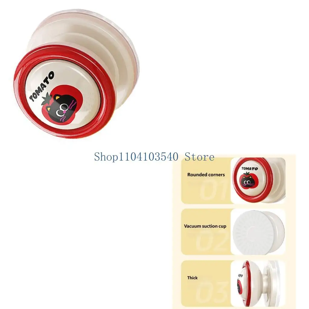 02DC No Drill Suction Cup Handle Simple Installs for Sliding Glass Door Opening Use