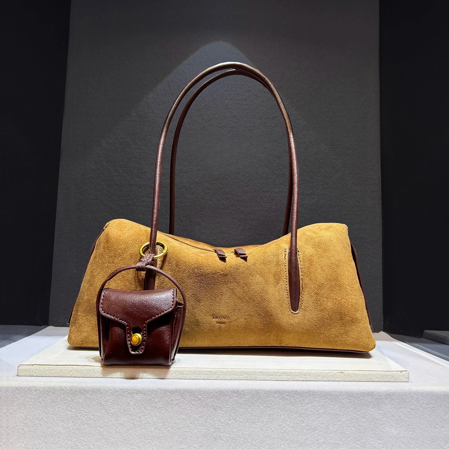 

Luxury Brand Large-capacity Matte Leather Single-shoulder Underarm Boston Pillow Tote Bags for Women Hot Selling