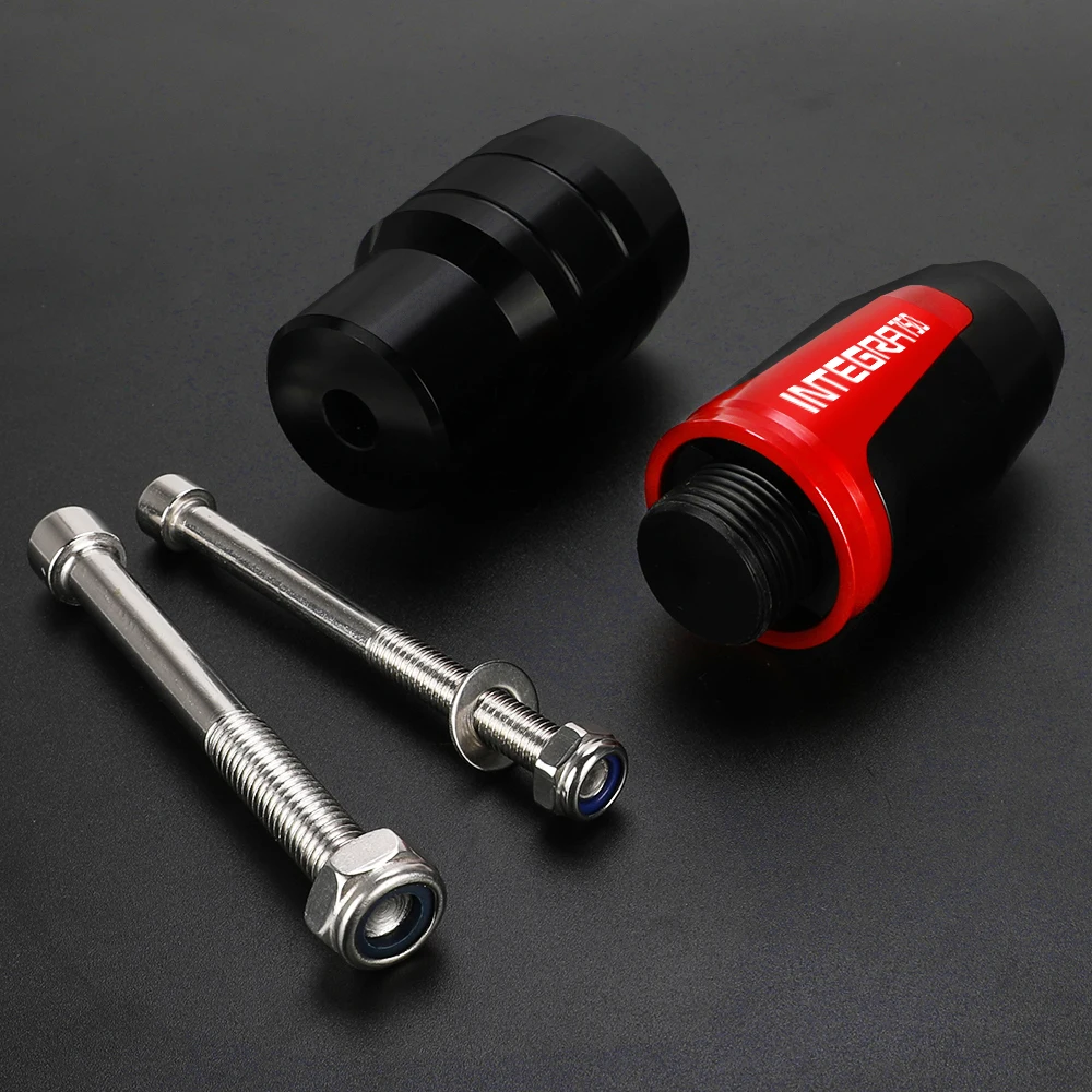 ملحقات الدراجات النارية حماية السقوط العادم المنزلق تحطم الوسادة المنزلق لهوندا إنتيجرا 750 إنتيجرا 750 NC750 S/X 2014-2025 #2