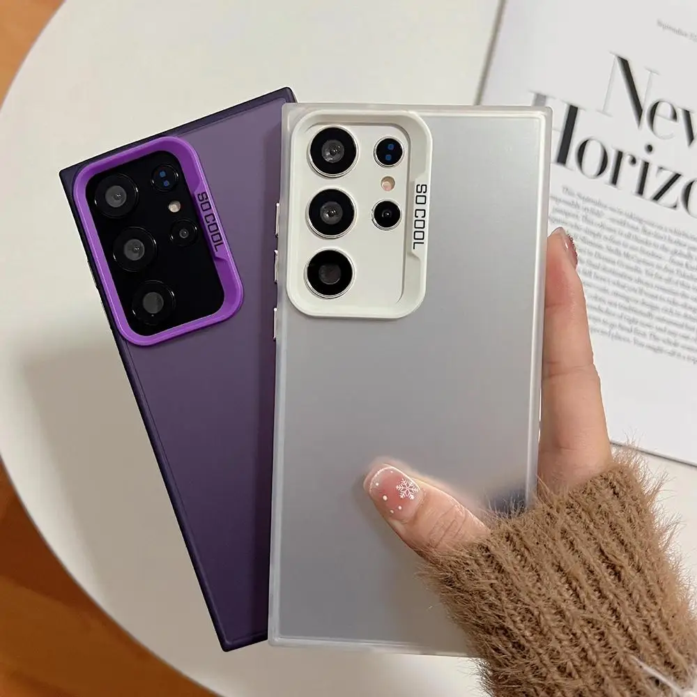 Cartoon M-MUZIKS TIGER Phone Case For Samsung Galaxy S25 Edge S24 S23 S22 S21 S20 Ultra Funda Silicone Colorful Silver