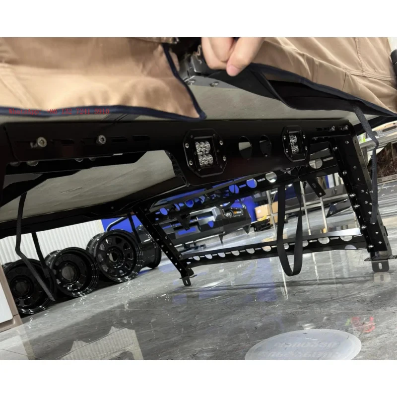 

Factory Direct Sales Stainless Steel Black Anti Rust Anti Rolling Frame Universal For Pickup Truck