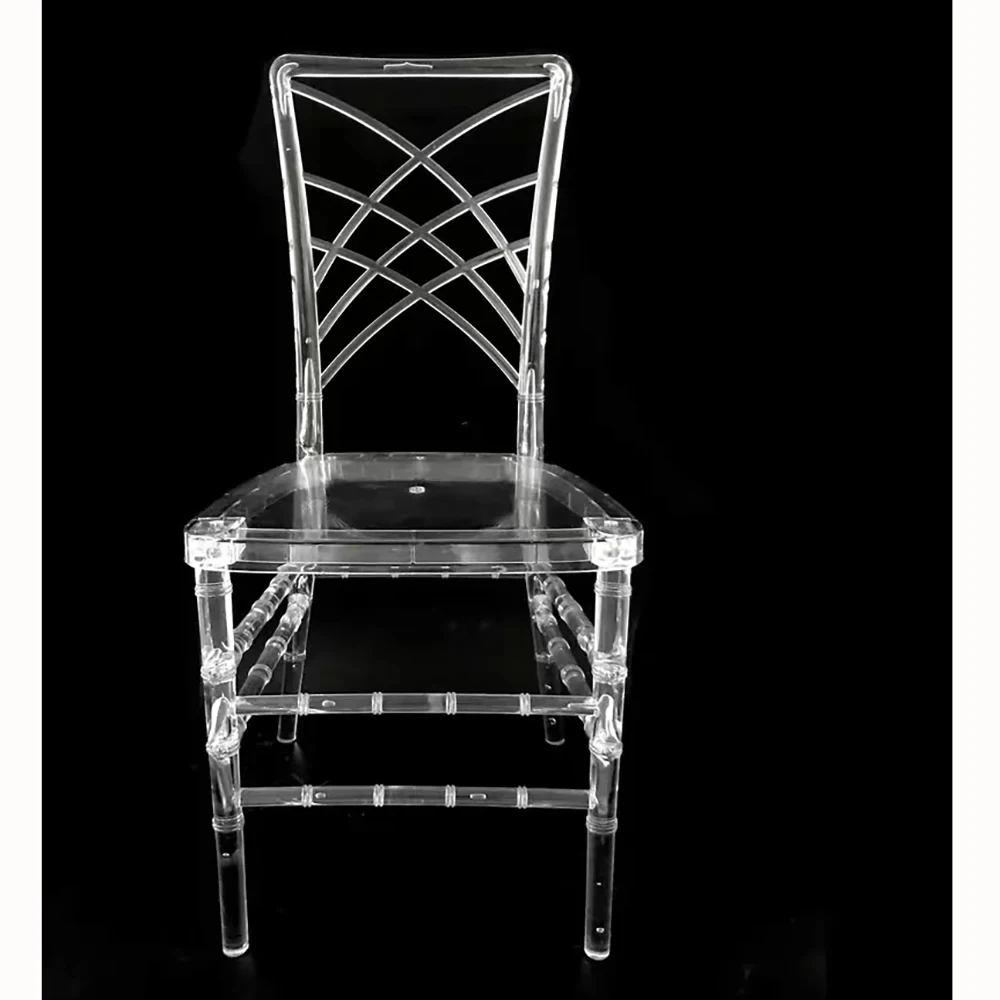 Factory wholesale clear acrylic chameleon chairs for weddings and banquets Chiavari chairs