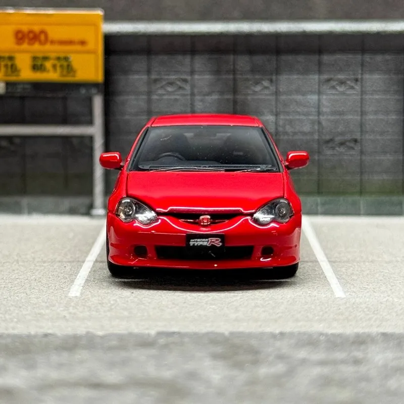 Lcd 1/64 Honda Integra Type R Dc5 Legering Speelgoed Motorvoertuig Diecast Metalen Model Geschenken