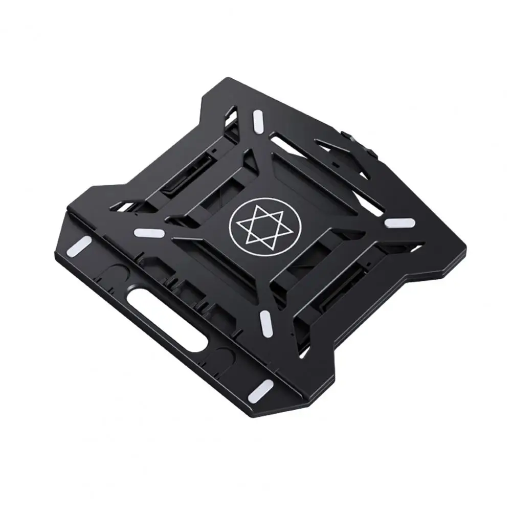 حامل كمبيوتر محمول قابل للطي، حامل كمبيوتر محمول قابل للتعديل مع ثبات عالي، قدرة تحمل قوية ومتعددة الزوايا للمحمول