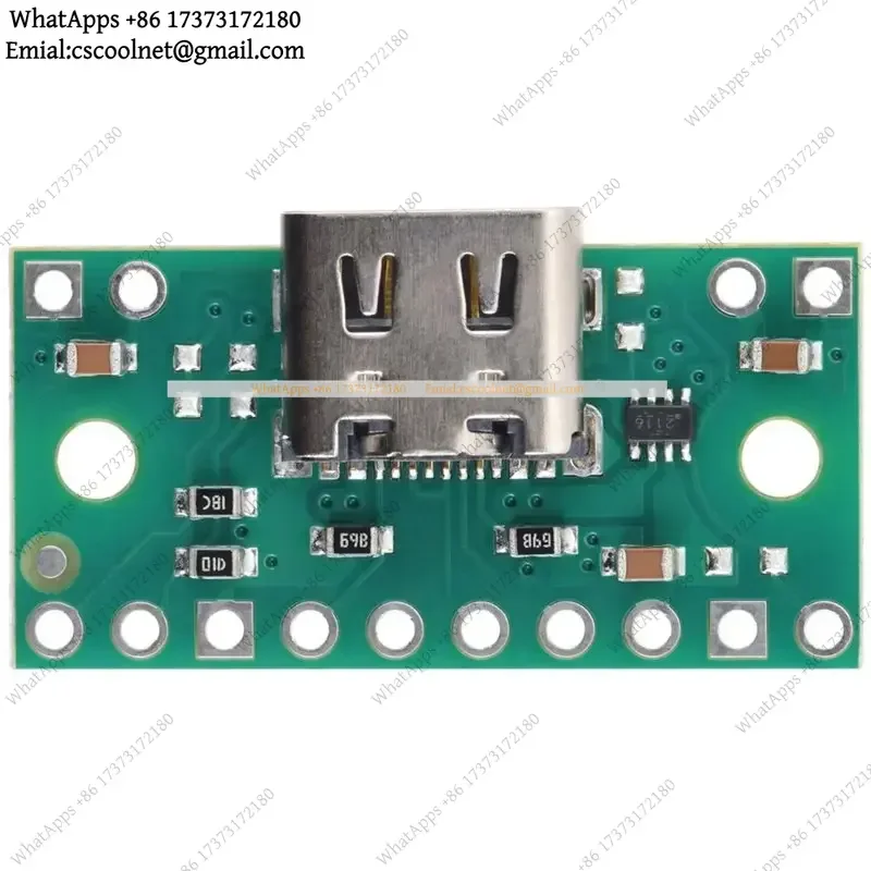 TPS2116 Power Multiplexer Module USB-C Connector Carrier Board Dual Input Automatic Power Switch 1.6V-5.5V