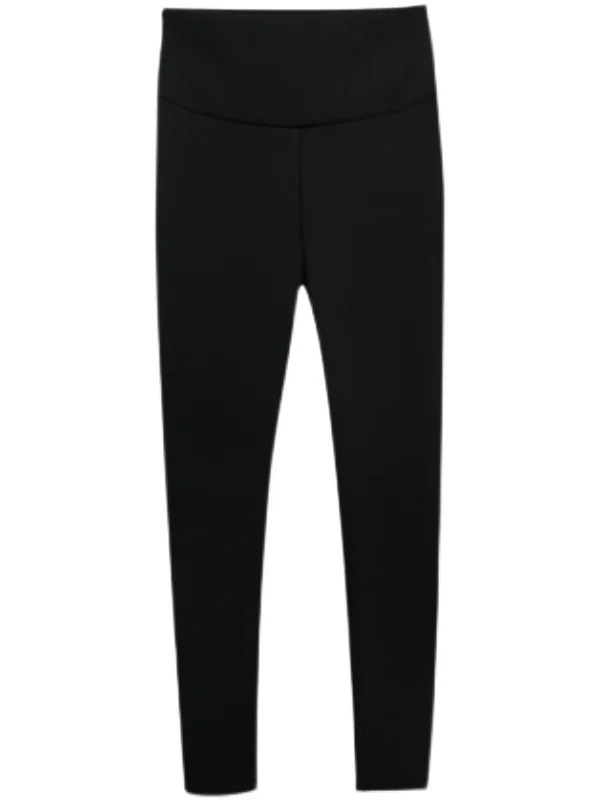 Pantaloni da yoga elastici in pelle arca Pantaloni da ginnastica slim fit da donna Bla Sl Pantaloni a sette nove punti Primavera Autunno