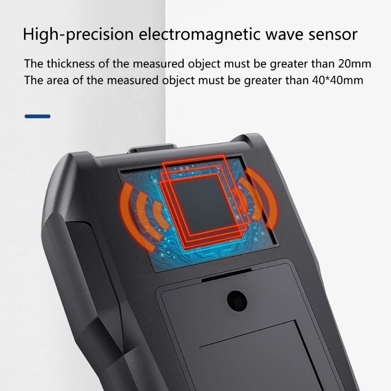 Moisture Meter for Wood Digital Water Leak Detector Water Content Testing Tool