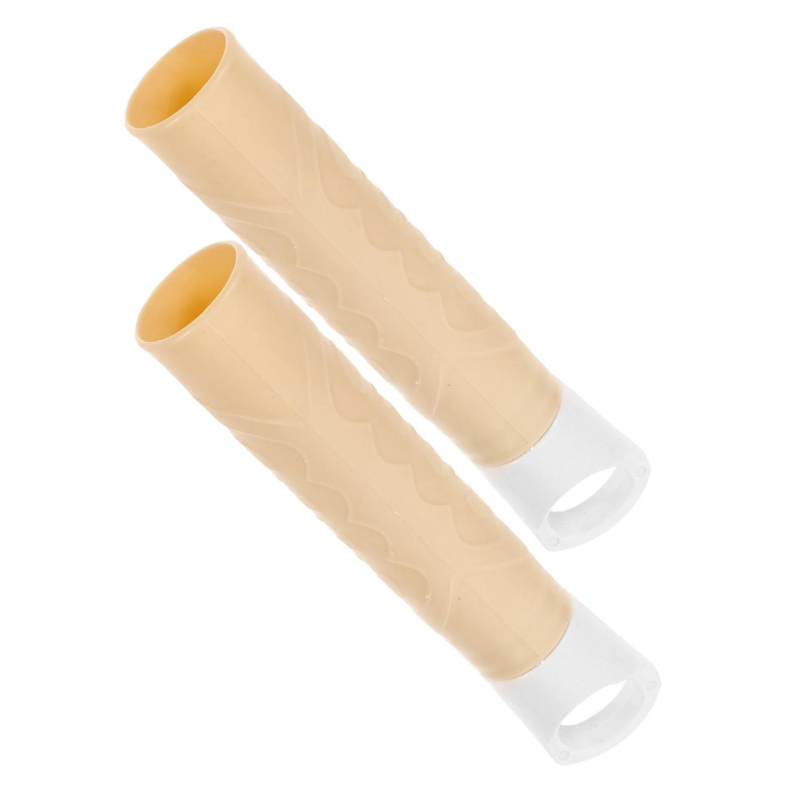 

2 pcs Broom End Cap Replacement Grips Ergonomic Rod Sleeve Gripbroom Accessories Mop Handle Grip Replacement Mop Stick Handle
