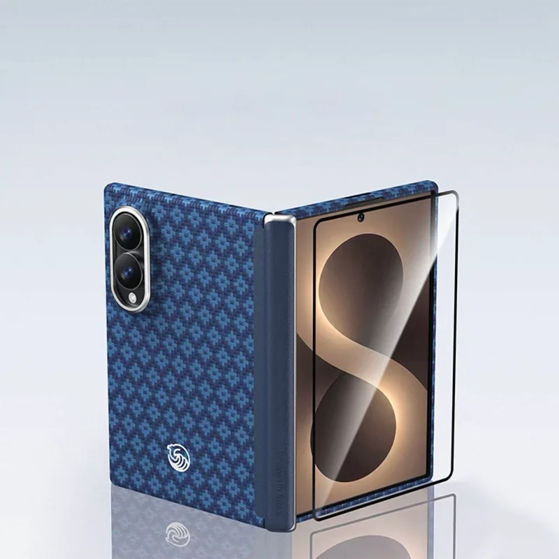 Etui z włókna węglowego Benks do Samsunga Z Fold 8, Kevlarowa obudowa z funkcją bezprzewodowego ładowania do SAMSUNG Z FOLD 8 ULTRA — zdjęcie produktu 3