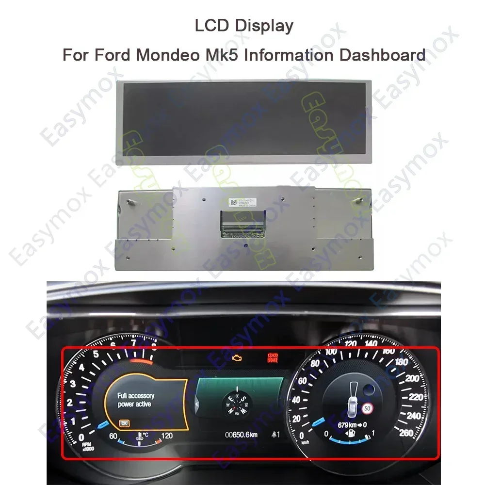 

Original LCD Display for Ford Mondeo MK5 instrument cluster 2014 2015 2016 2017 2018 2019 FS7T-10849-BJB Repair