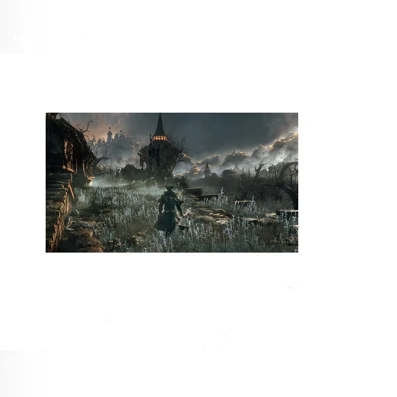 Bloodborne Game, Print Art Canvas Poster, For Living Room Decor, Home Wall Picture