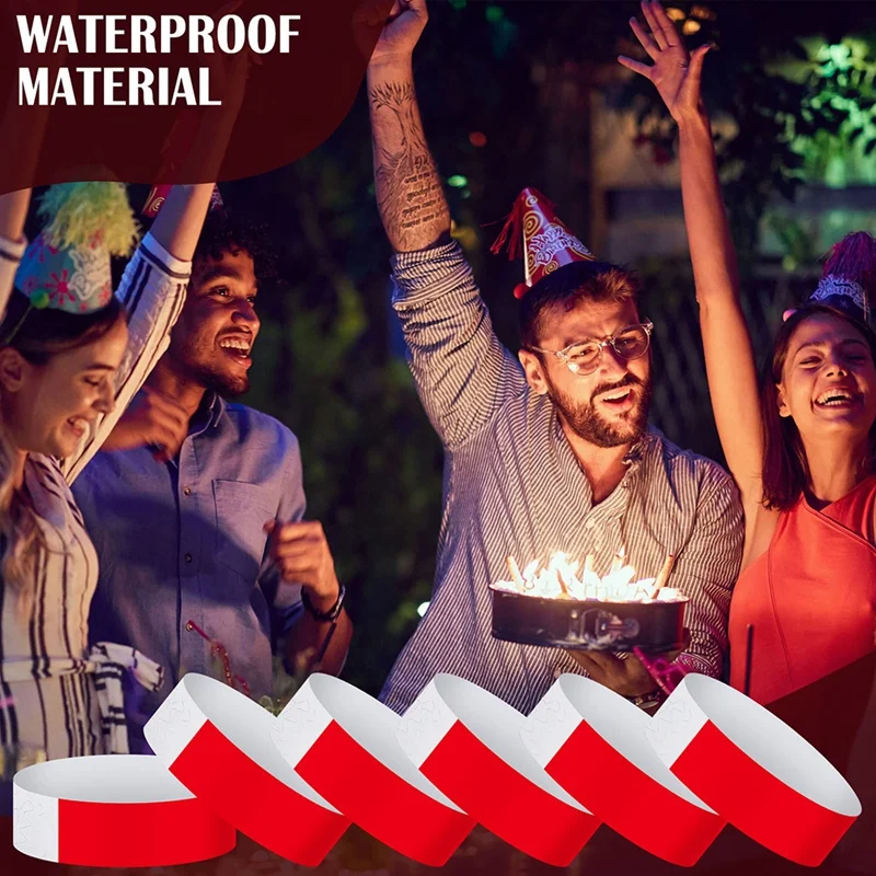 أربطة معصم لاصقة للمناسبات والحفلات الموسيقية ، أربطة يد مقاومة للماء ، أفضل الصفقات ، من من من من من من