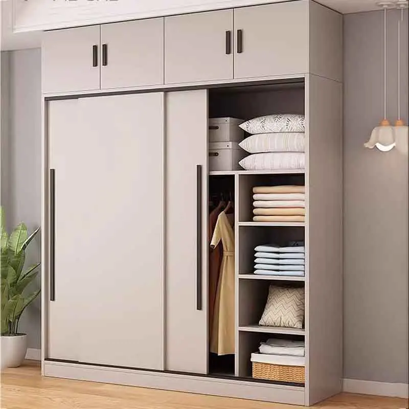 

Shelf Full Size Wardrobes Organizer Nordic Large Storage Bedroom Wardrobes Closet Apartment Szafa Na Ubrania Home Furniture