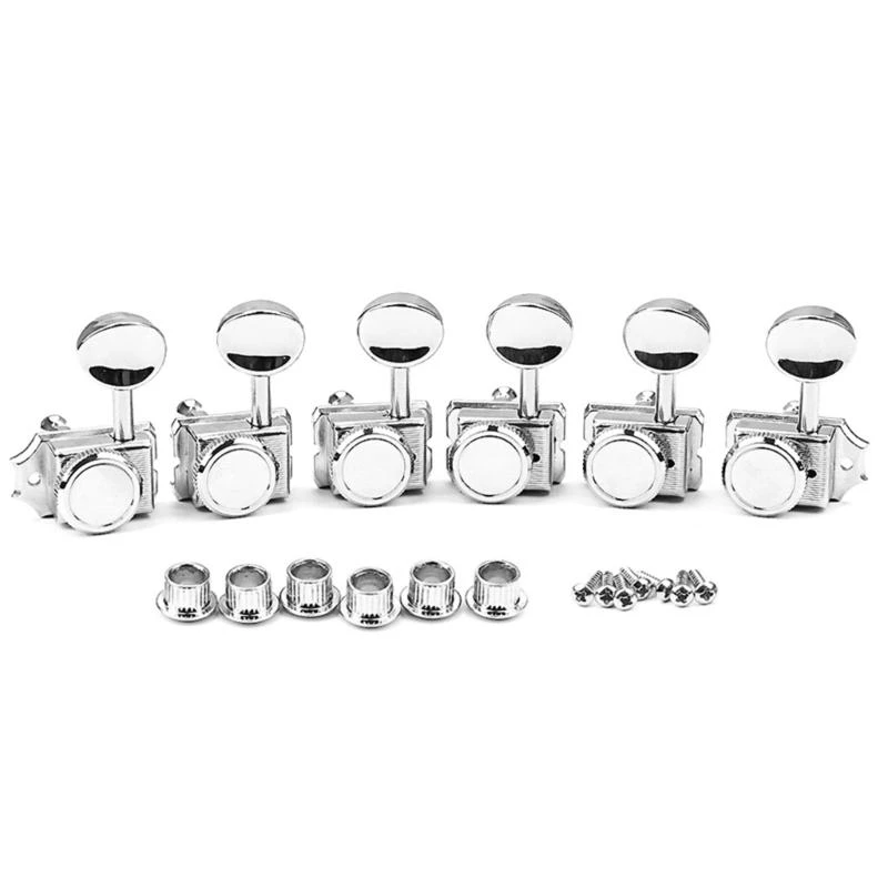 

Vintage Guitar Locking Tuners Key Pegs Guitar Machine Head Tuners D5QD