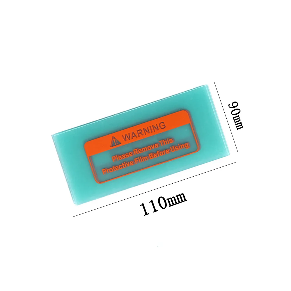 

Welding Cap 10PCS Protection Replacement Clear Plastic Protective Sheet Lens Cover Mask Mirror Lens External Protector Plate