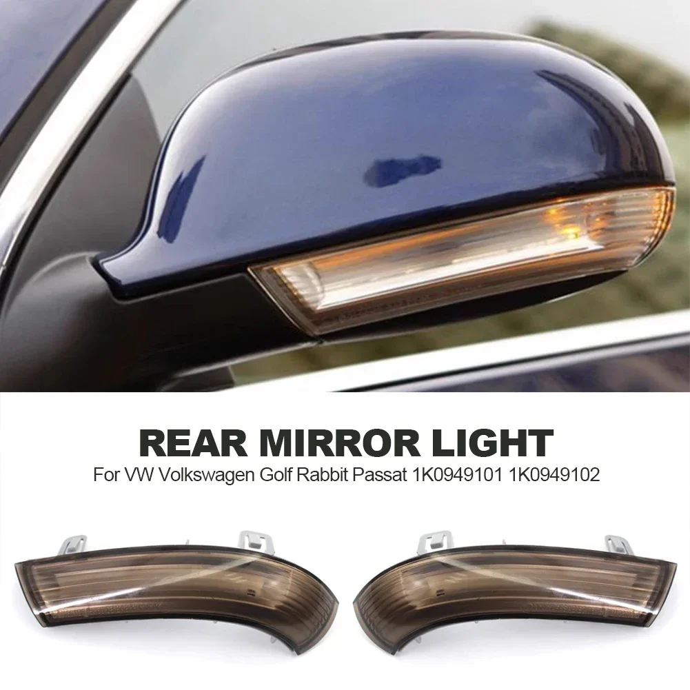 For Jetta MK5 Eos Skoda Sharan For VW Golf Rabbit Passat Turn Indicator Rearview Mirror Turn Signal Light 1K0949101 1K0949102