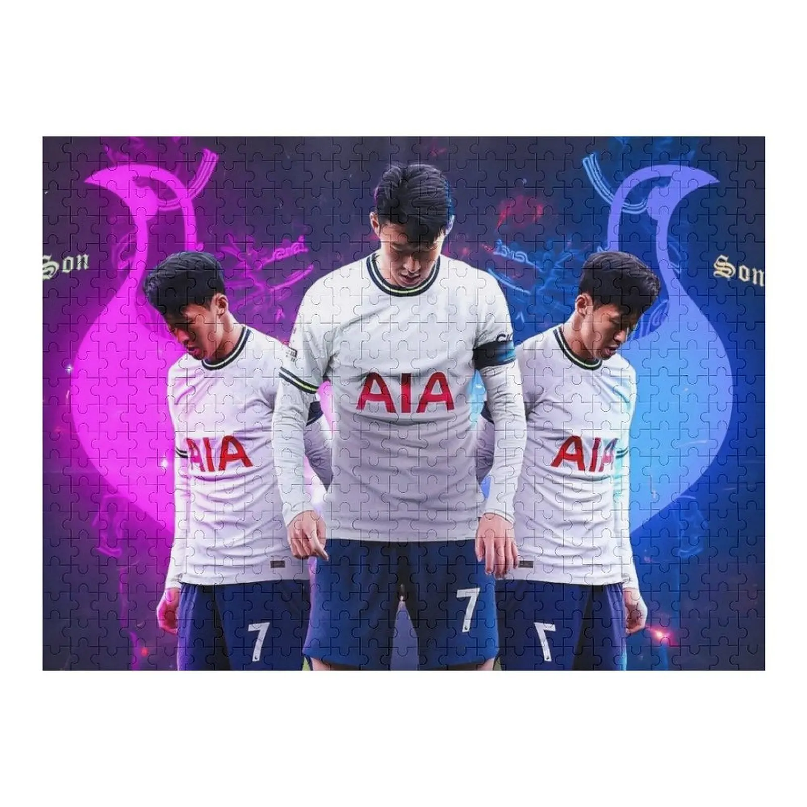 

SON HEUNG MIN GOAL CELEBRATION Пазл Фото Рождественские игрушки Персонализированный фото-подарочный пазл