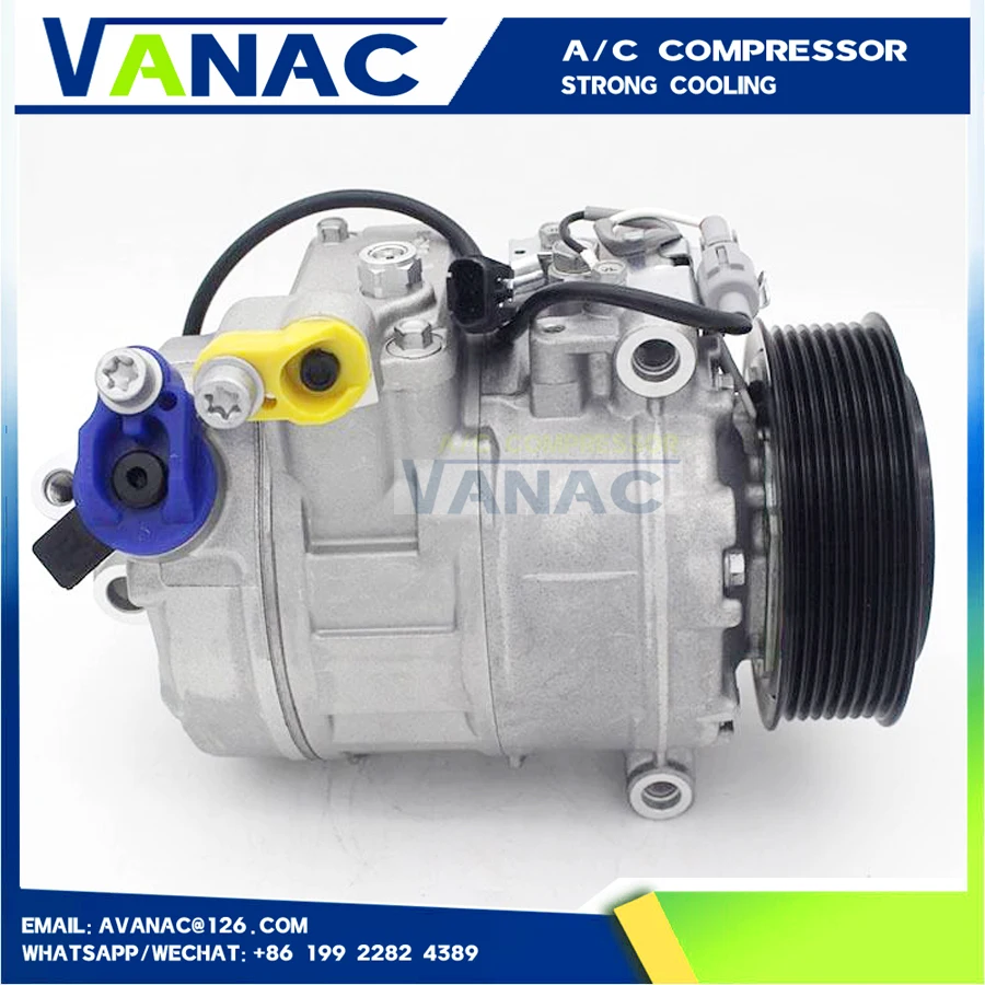 For Bmw F10 Auto Ac Air Con Compressor BMW F11 528i 523i 530 730 523 64509196890 64529165808 4471601230 4471601239 4471601238