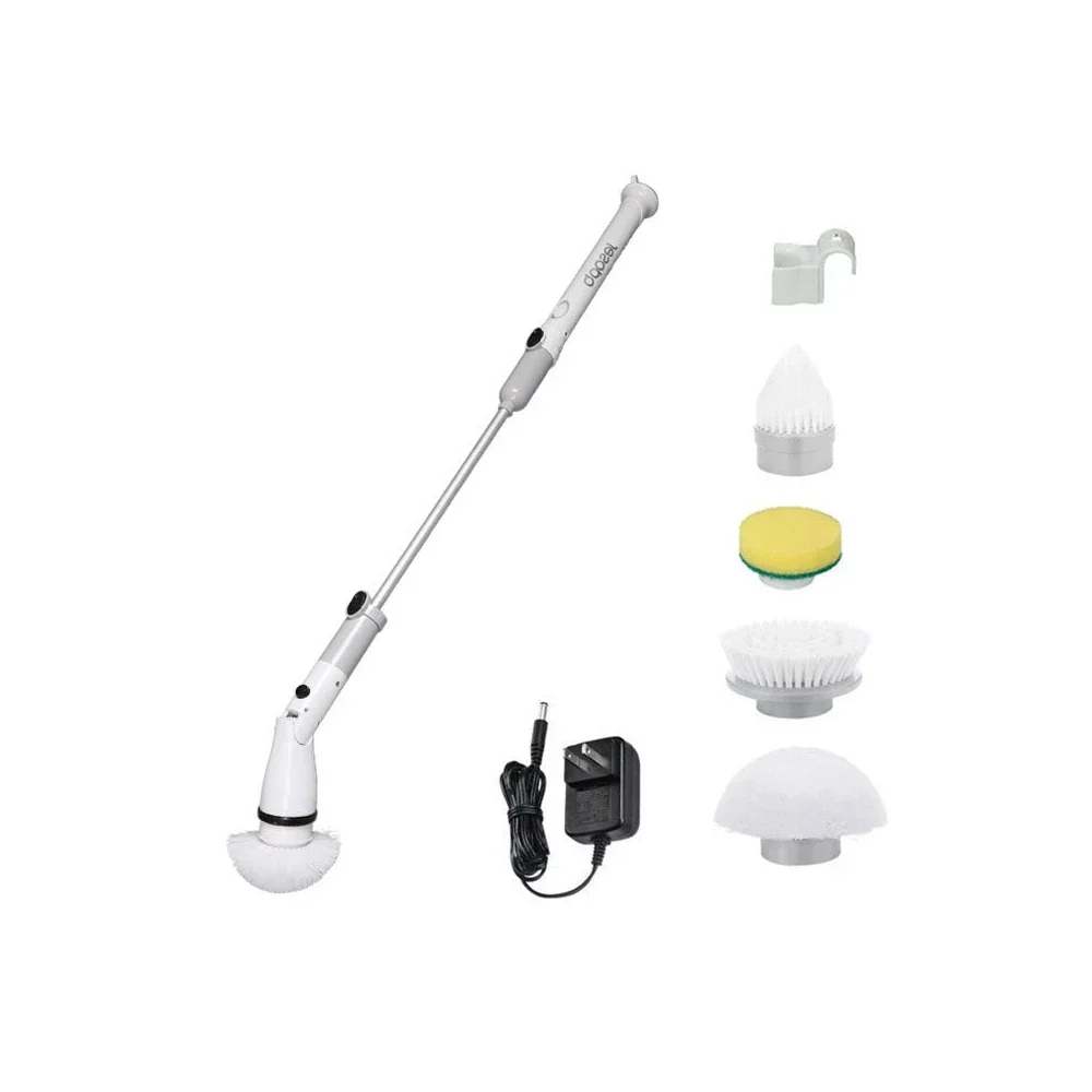 

Multipurpose Extendable Rechargeable Tile Cleaner Bathroom Grout Bathtub Electric Spin Scrubber 360 Power Cordless Turbo Scrub