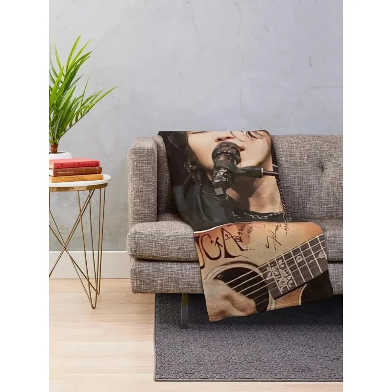 Min Yoongi concert Throw Blanket Vintage Cute sofa bed Blankets@0 #