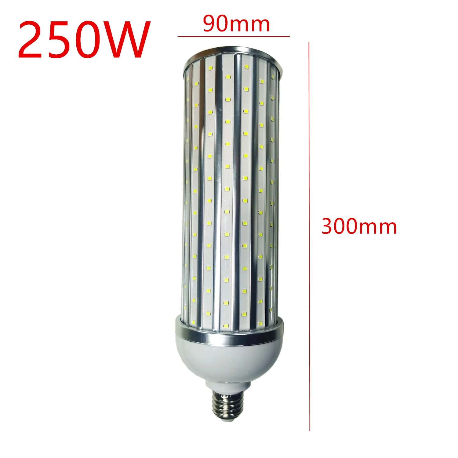 1pcs/lot  LED CORN BULB Aluminum shell corn lamp 18W 25W 30W 40W 50W 60W 80W 100W 220V E14 E26 E27 E39 E49 LED Corn light