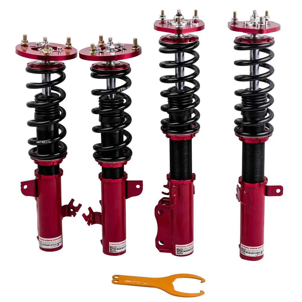 

MaXpeedingrods Racing Coilover Kits for Toyota Camry 97-01 24 Ways Adj. Damper 1998-2000