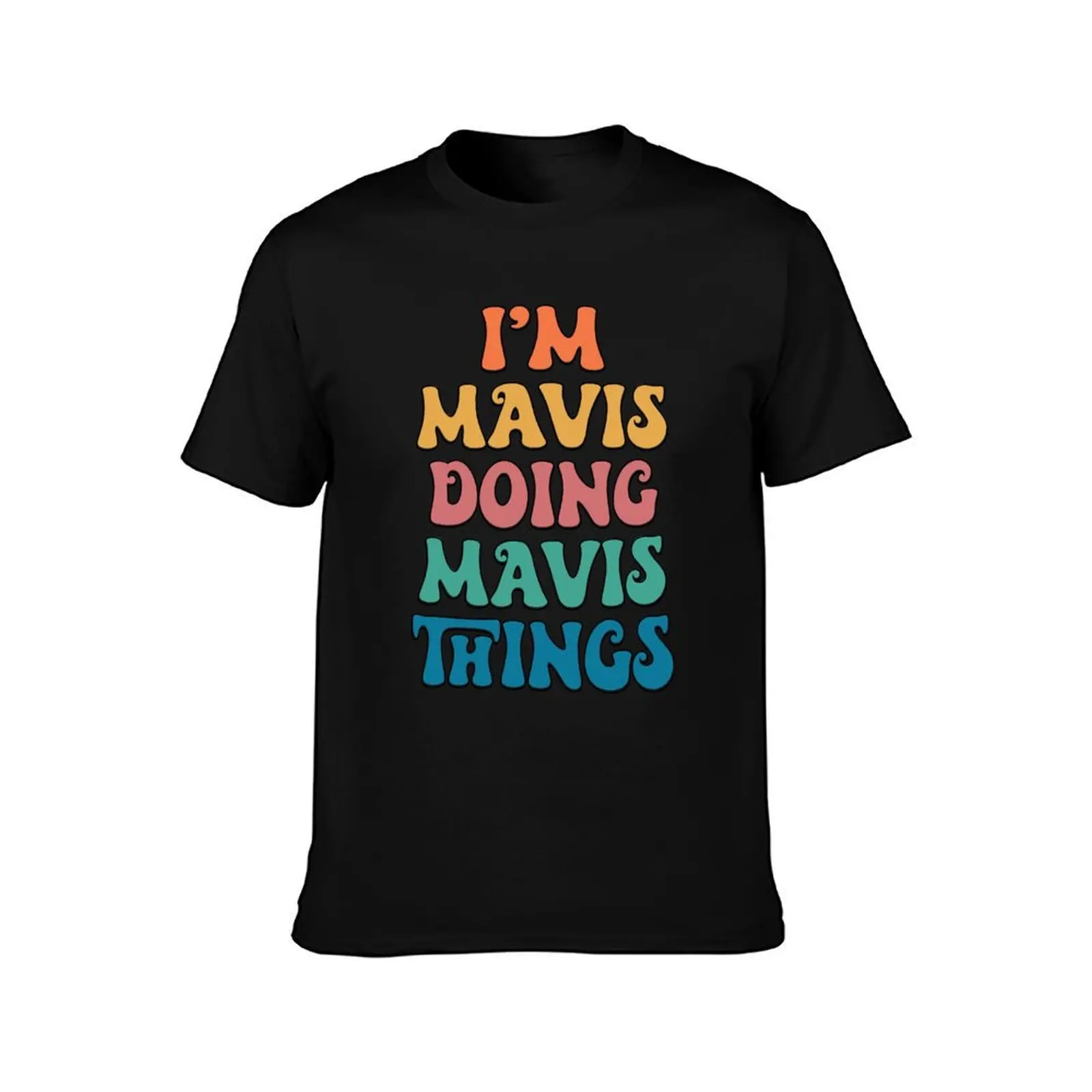 Mavis Funny Retro First Name T-Shirt Simple Print Design T-Shirt