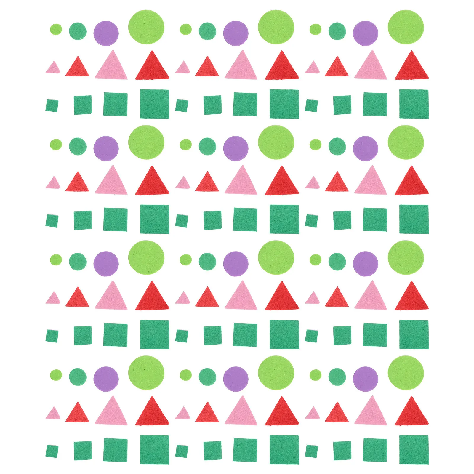 

960Pcs Kids Foam Stickers Self Adhesive Colorful Geometric Shapes Educational Craft Supplies for Preschool Fun