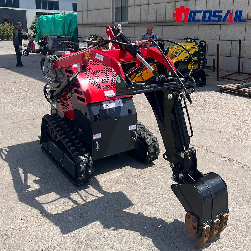 الصين جرافة انزلاقية التوجيه كوبوتا آلات تحريك الأرض عجلة جرافة انزلاقية جديدة جرافة انزلاقية التوجيه #1