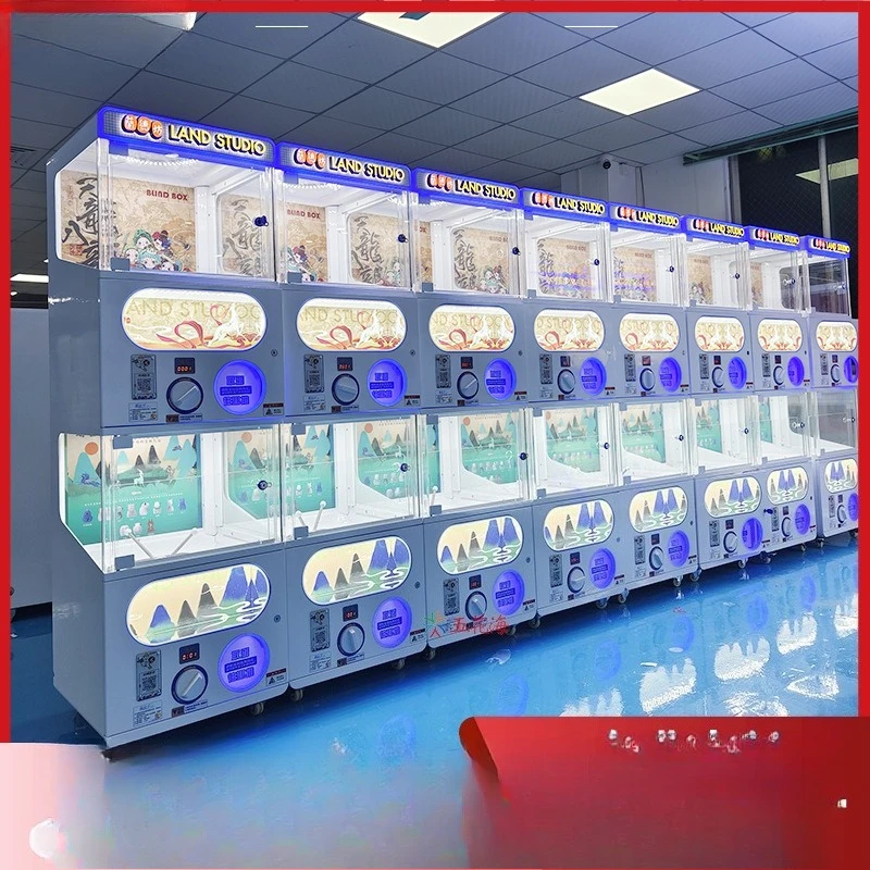 

Children's Commercial Double-layer Egg Twister Doll Machine Factory Scan Code Game Vending Scan Code