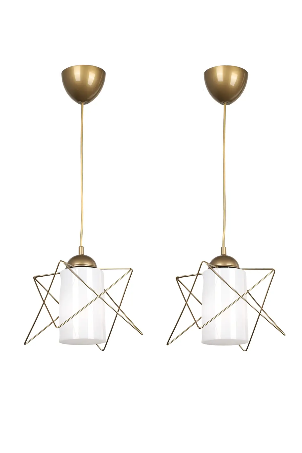 Candelabro acrílico blanco,