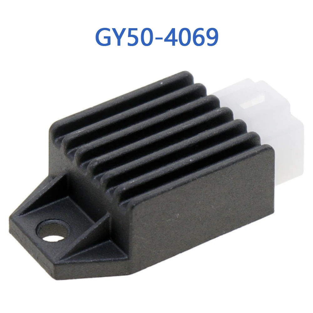 GY50-4069 Regulator prostownika GY6 50cc dla silnika GY6 50cc 4 suwowy chiński skuter motoroweru 1 p39qmb