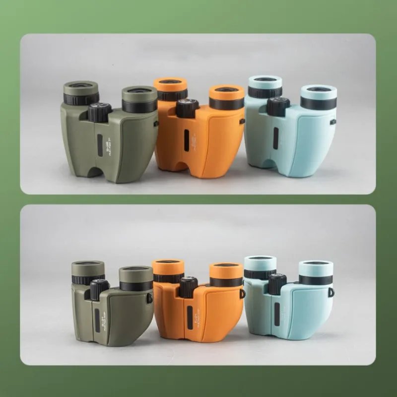 

Portable 8x25 Small Binoculars Waterproof High Magnification Telescope for Outdoor Hiking Camping Birthday Gift for Children