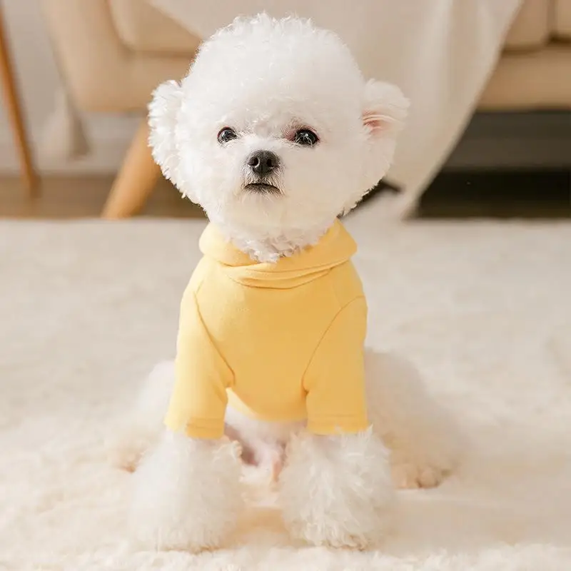 Base Coat Autumn Thin Small And Medium-sized Dog Two-legged Clothing Puppets Cat Blue Cat Hair Pet Clothes Customizable