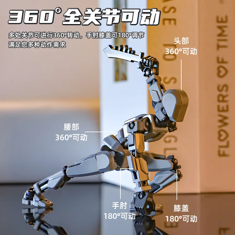 新しいラッキー13多関節可動ドール 男の子と女の子 組み立て式ストレス解消モデルペンダントおもちゃ