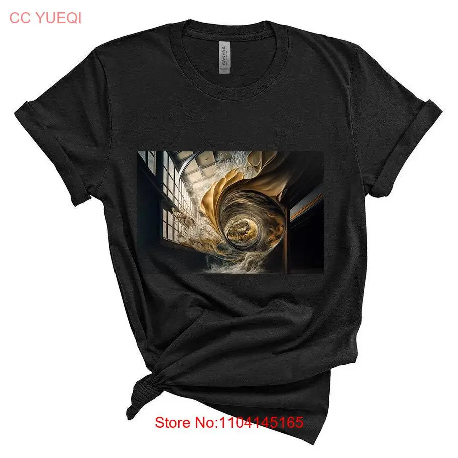 Abstract Baroque Design T Shirt by Artist Matt Garnett long or short sleeves