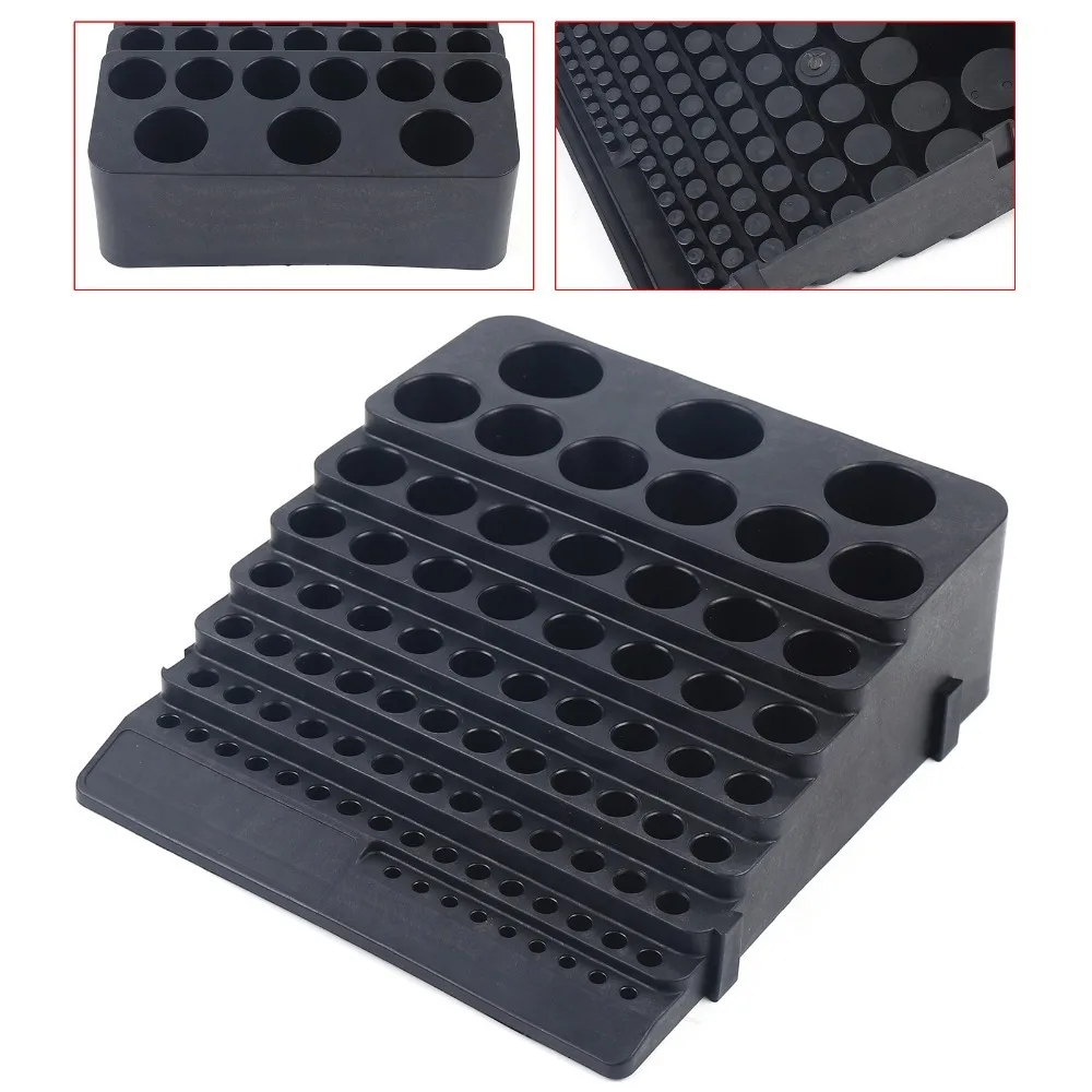 Holes Milling Cutter Storage Box Multifunctional Drill Bit Storage Organizer Case Tool Holders Large Capacity Storage Box