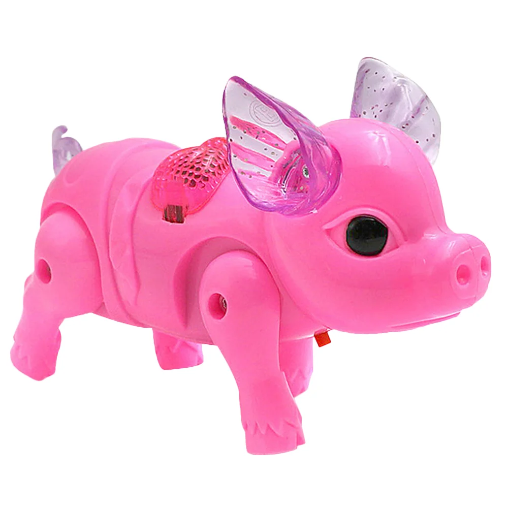 

Walking Pig Toy for Boys and Girls Kids Music Shine Imaginative Play Playthings Plastic Toddler Toys