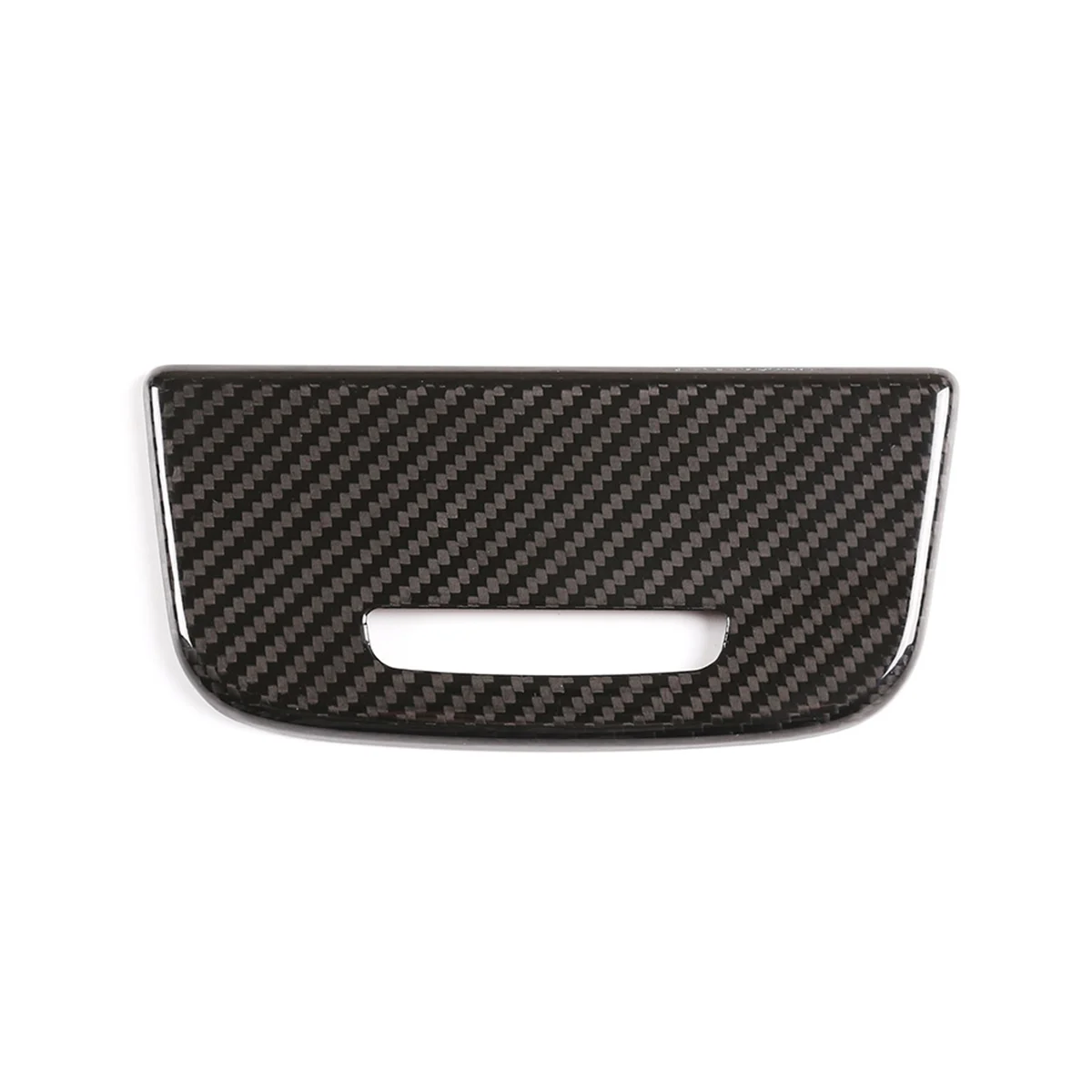 For Porsche Panamera 2017-2020 Dry Carbon Fiber Central Control Storage Box Cover Trim Decorative Car Accessories